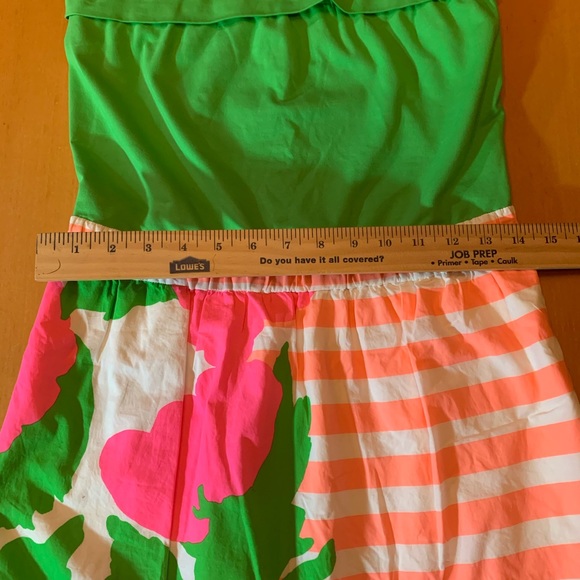 SOLD Lily Pulitzer strapless dress - Picture 6 of 8